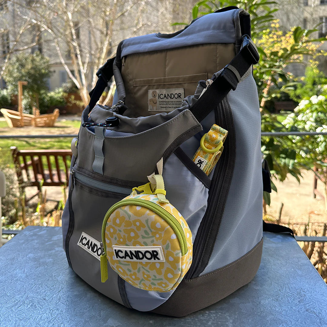★即納【正規販売店】iCANDOR   Dingle-Dangle Bag ＿ BIG FISH YELLOW
