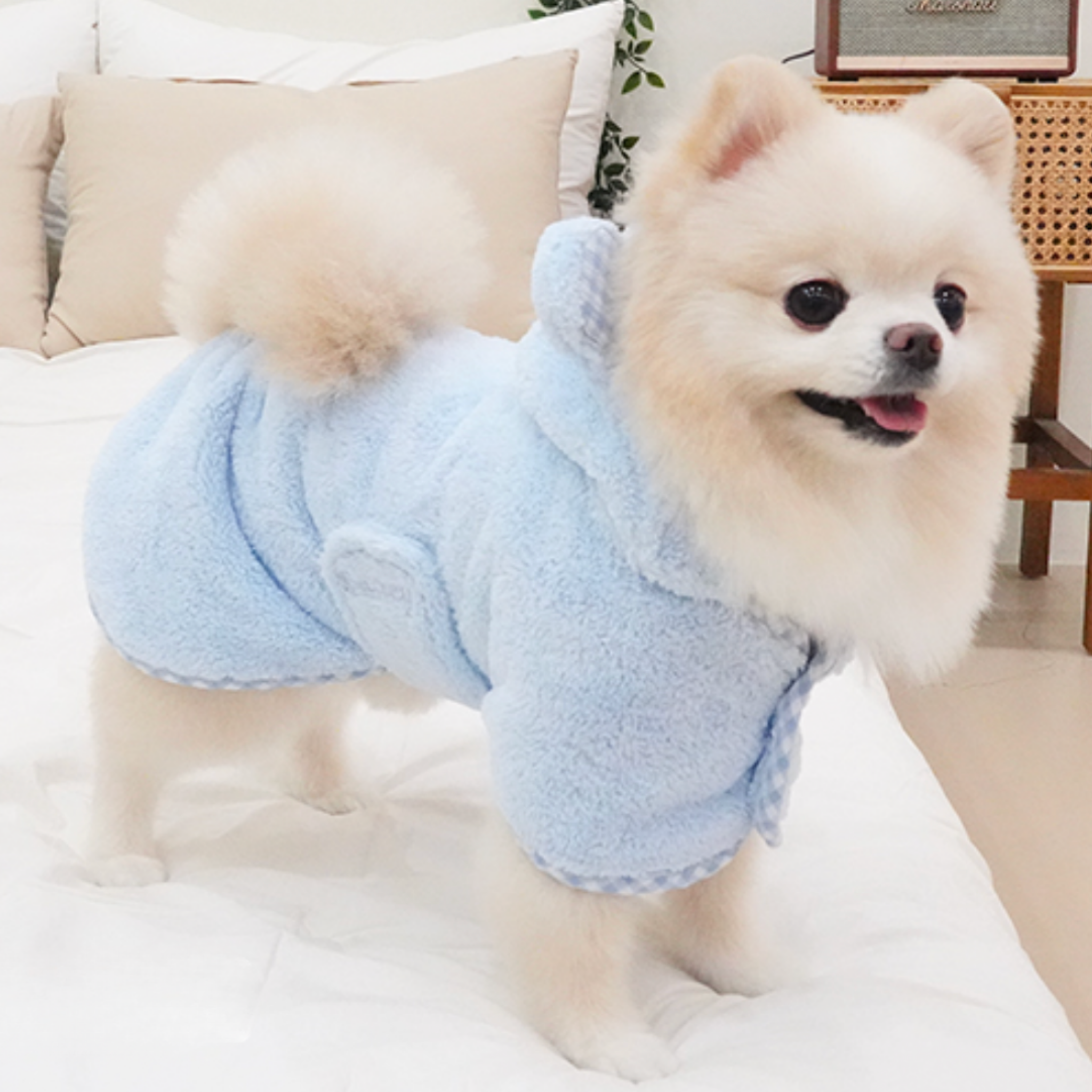 NEW｜即納【Bailey】Quick Dry Shower Robe｜Blue