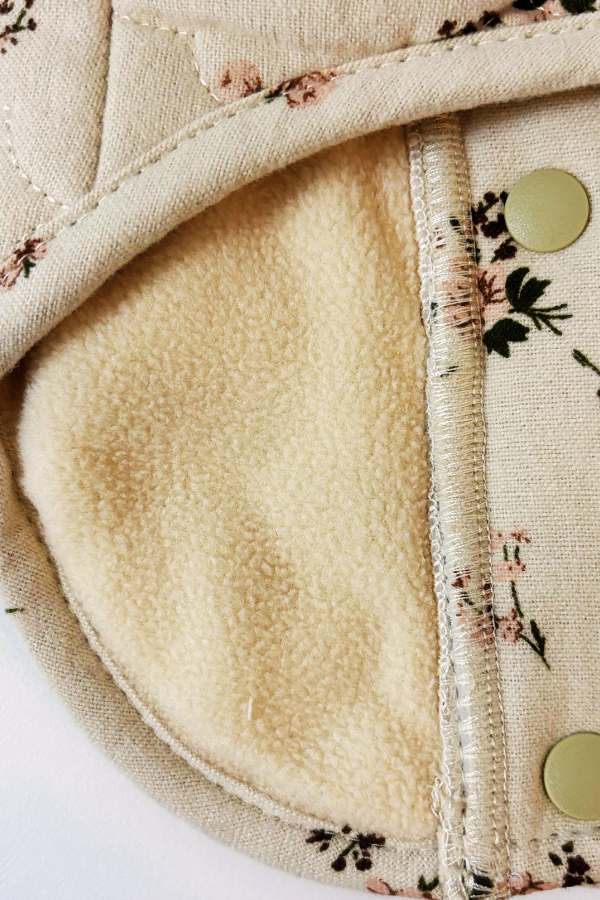 ★NEW★即納【正規販売店】Bailey　コットンフラワー  キルティングベスト_アイボリー