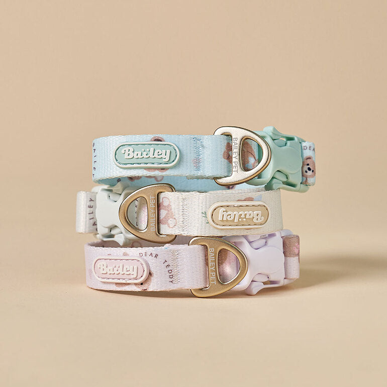 ★NEW★【予約商品】🧸Bailey Pet  TEDDYウォーキーcollar_アイボリー