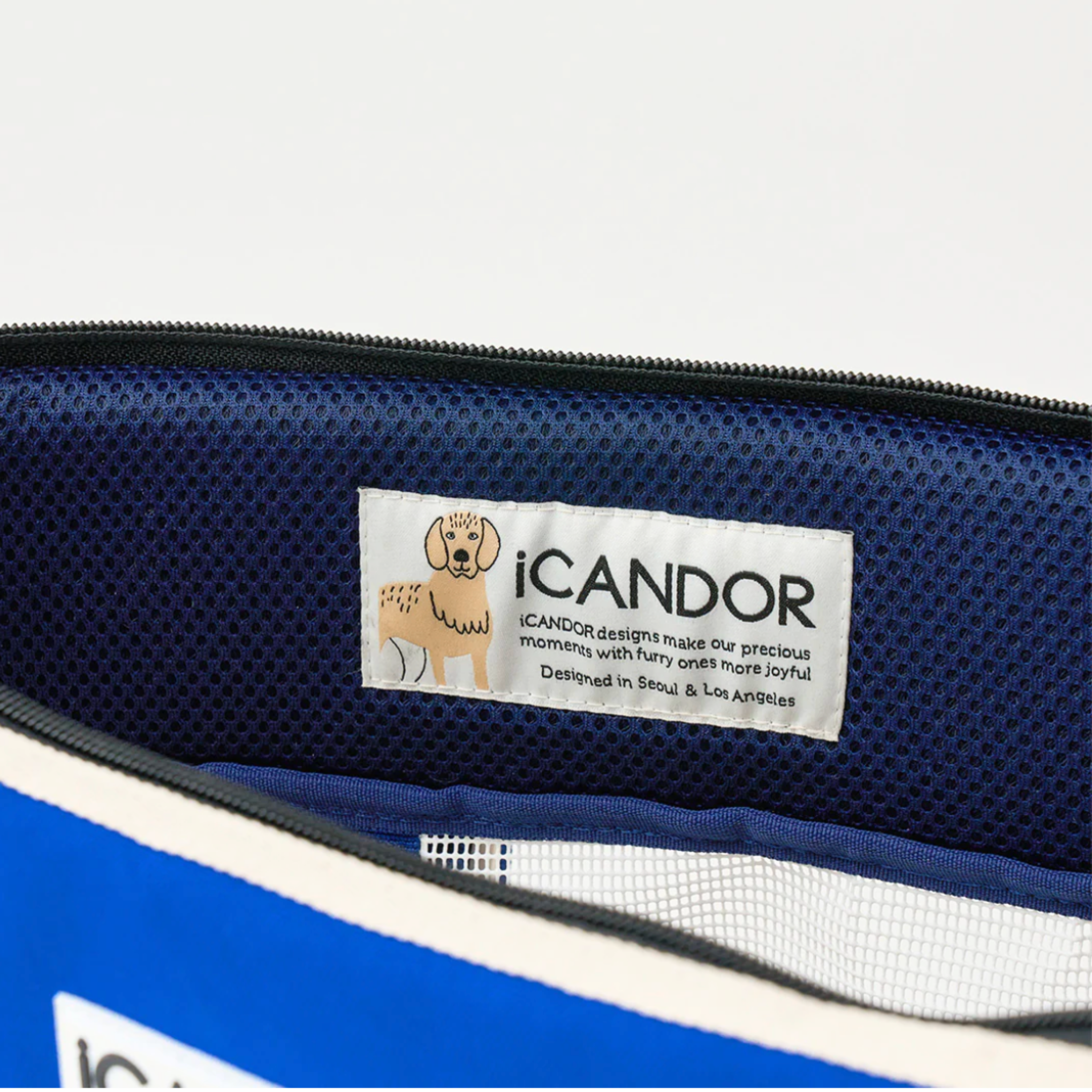即納【icandor】Brisbane Bag｜Eastwood Blue – SHINY DOG CLOSET