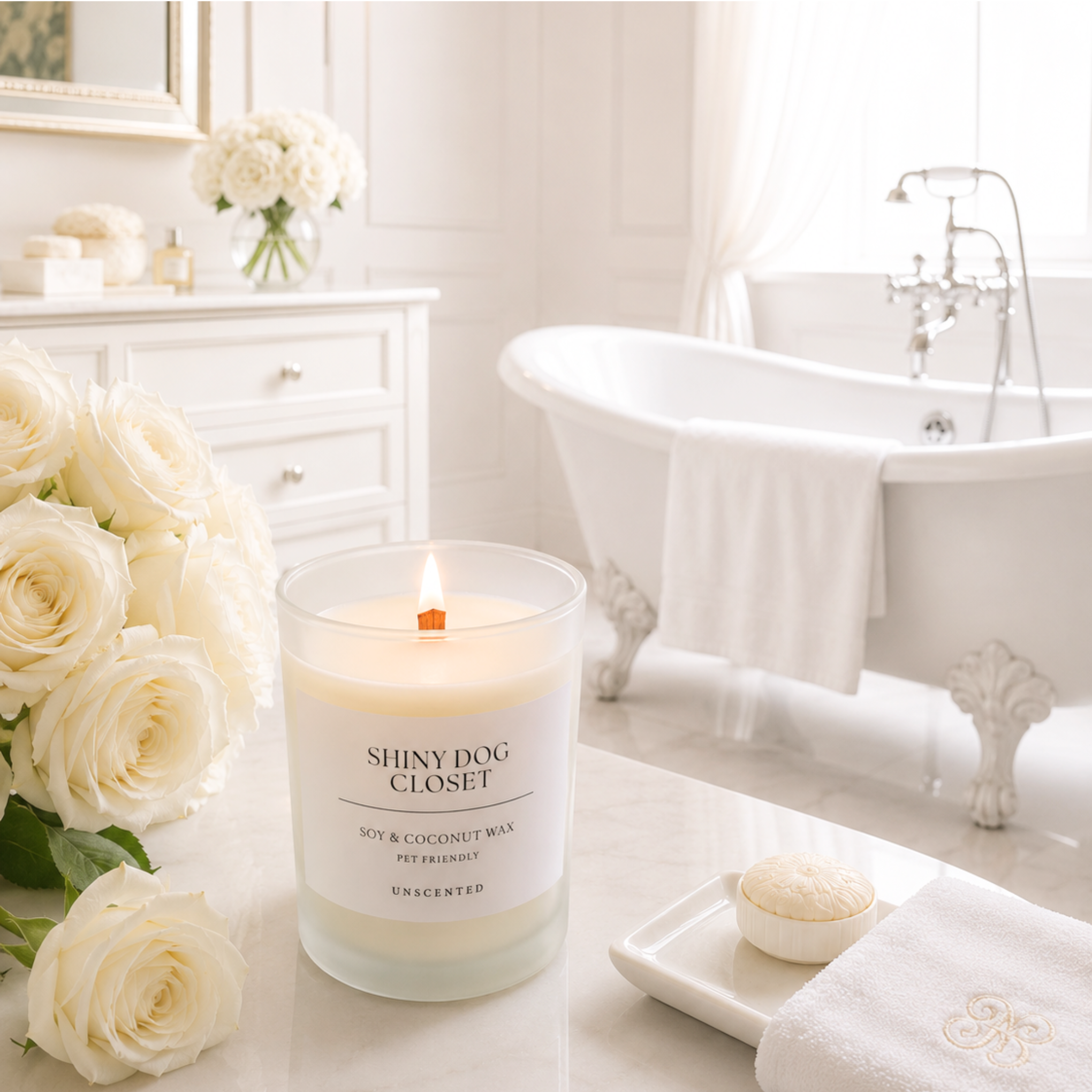 NEW ｜即納【SHINY DOG CLOSET】PET FRIENDLY CANDLE｜UNSCENTED