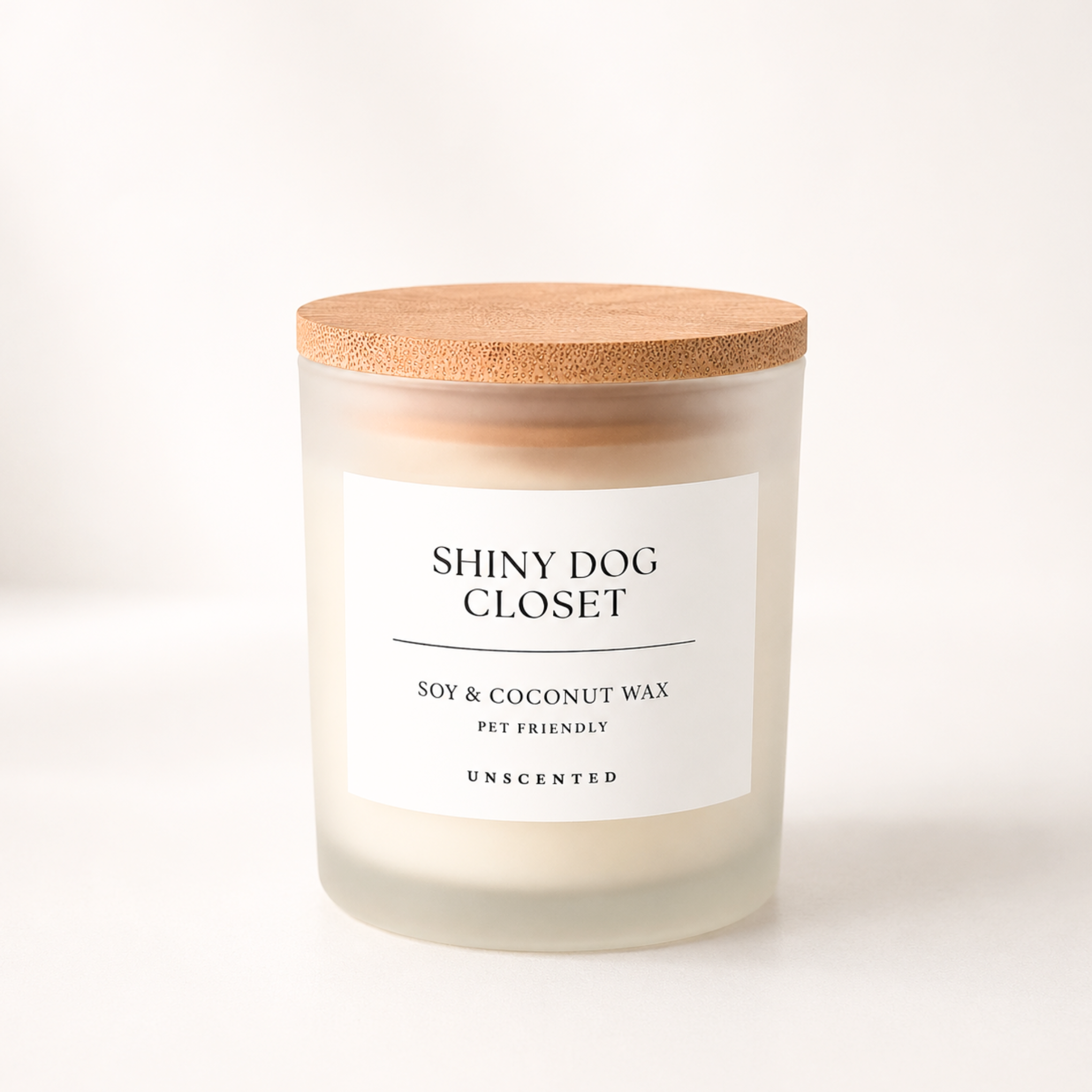 NEW ｜即納【SHINY DOG CLOSET】PET FRIENDLY CANDLE｜UNSCENTED