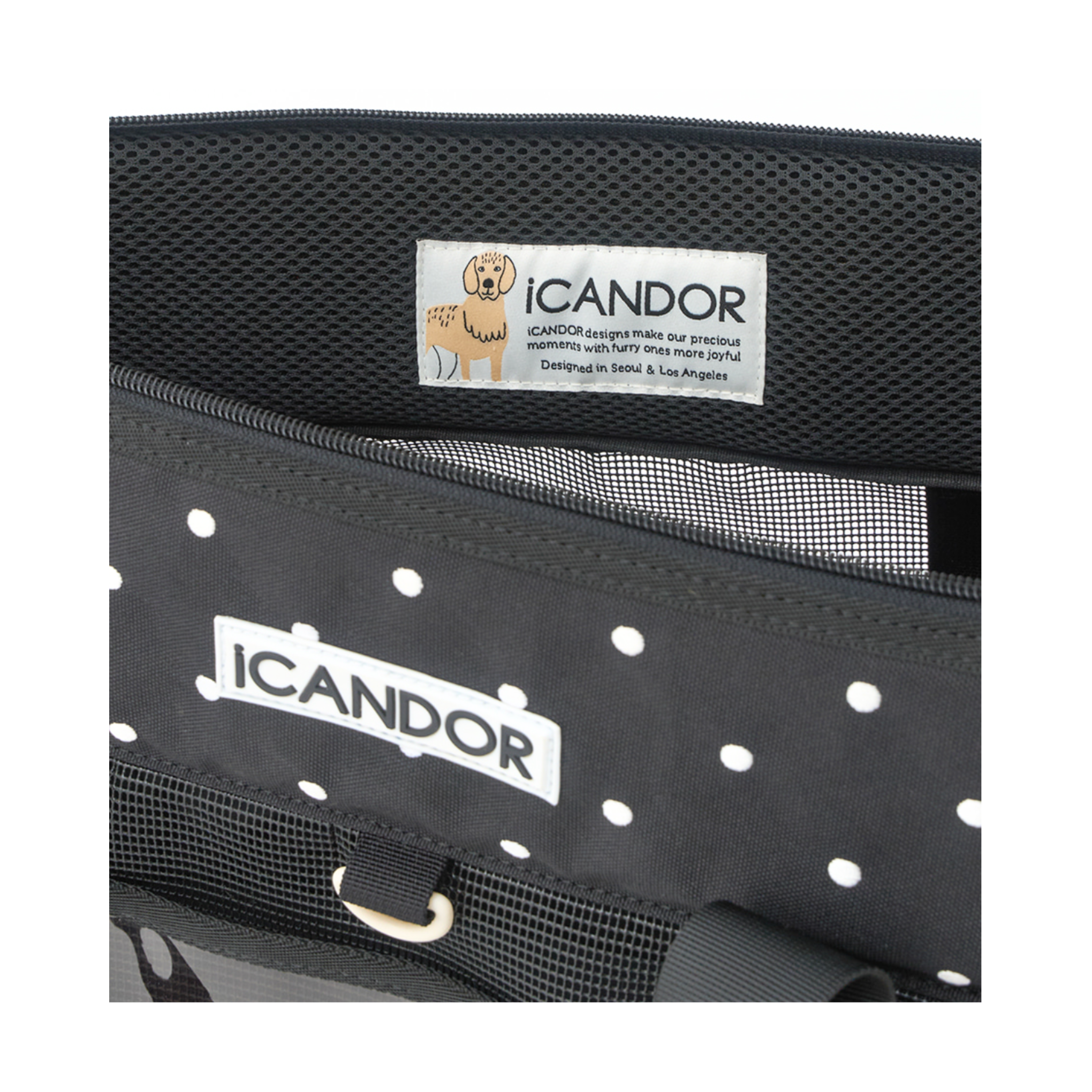 NEW｜予約商品【iCANDOR】Brisbane Bag｜ Capri Black  ※M,L,XL