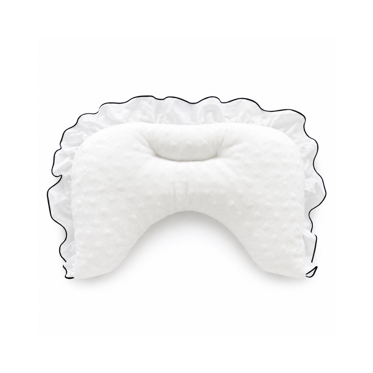NEW｜即納【auntmimi】Frill Pillow｜Toile de Jouy