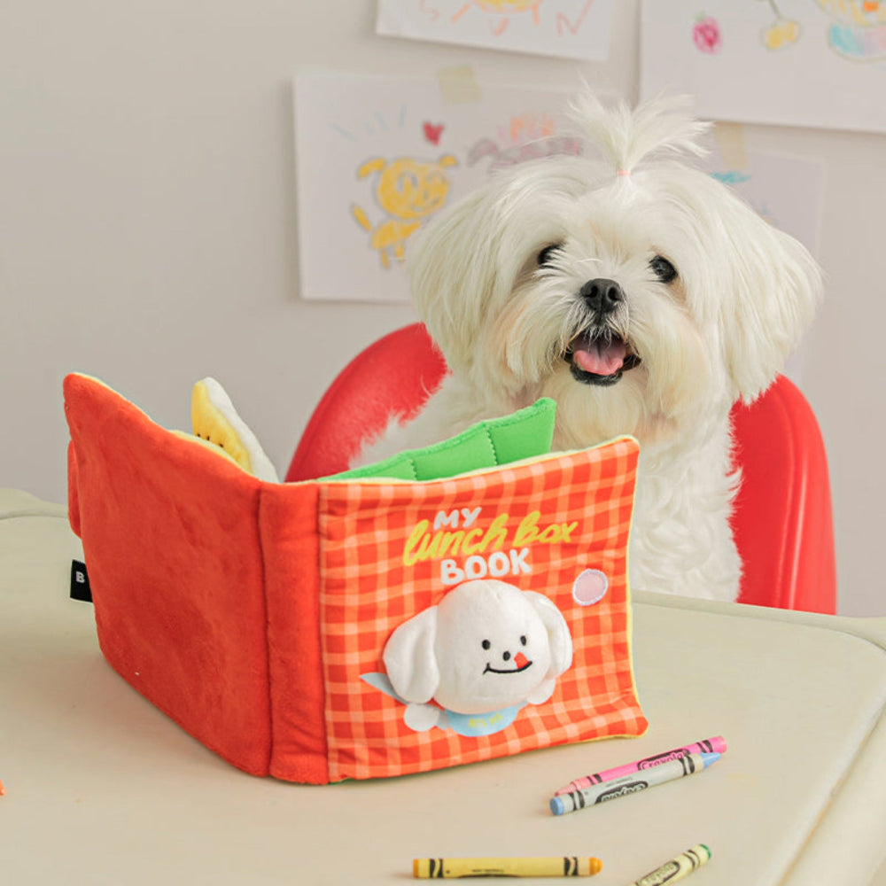 🇰🇷即納【BITE ME】　ランチボックス　ノーズワークプレイブック