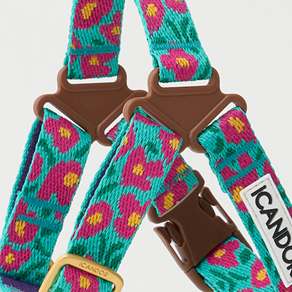 ★即納【正規販売店】iCANDOR No-Pull Harness _BIG FISH MINT