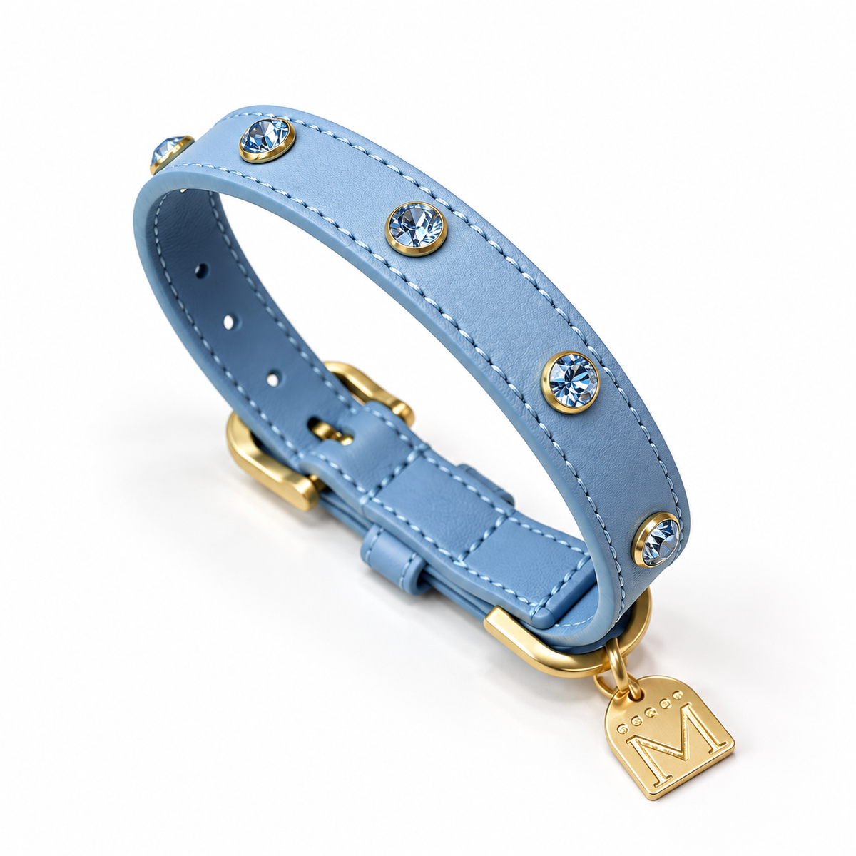 即納【BERRY MARCH】Stella Collar｜Nordic Blue　