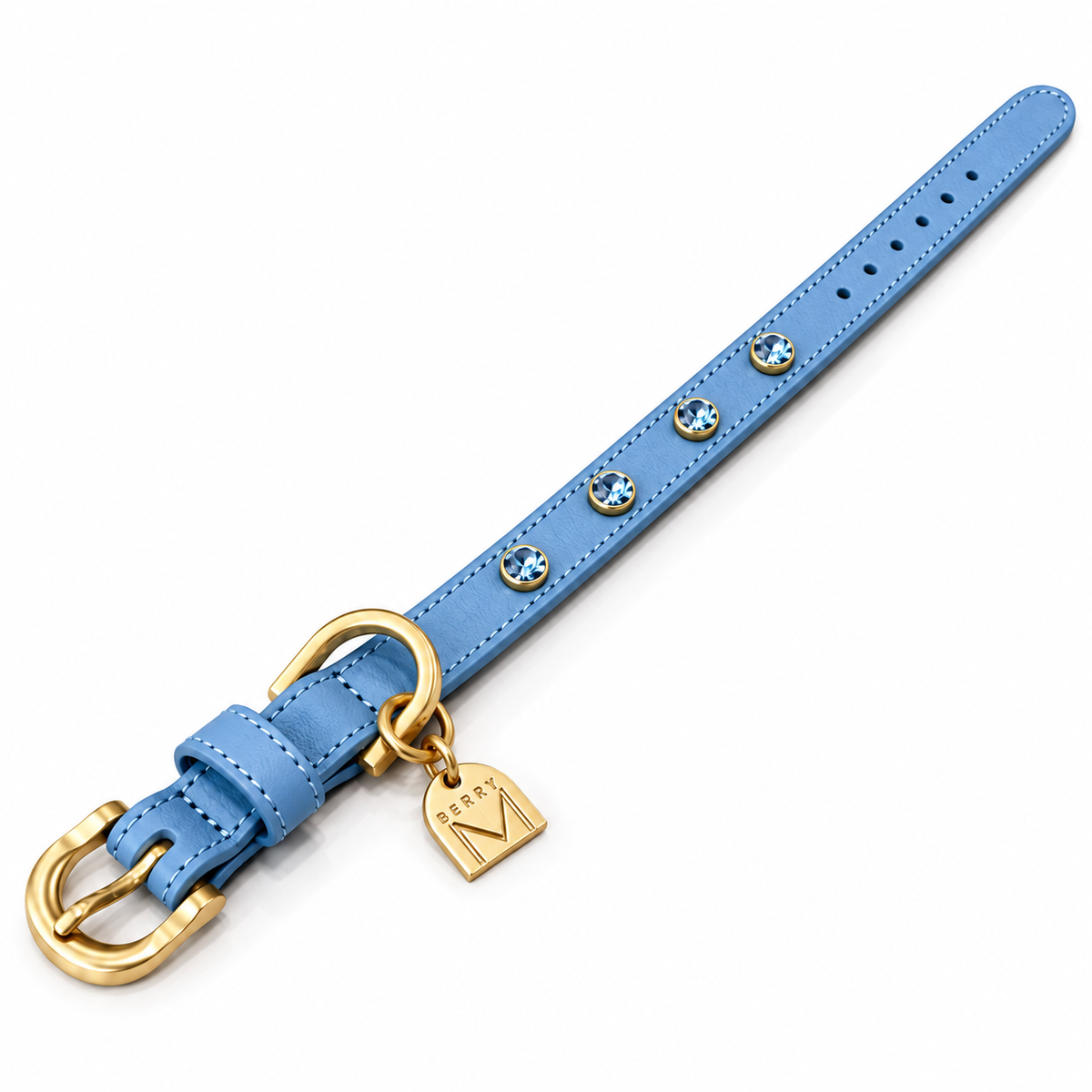 即納【BERRY MARCH】Stella Collar｜Nordic Blue　