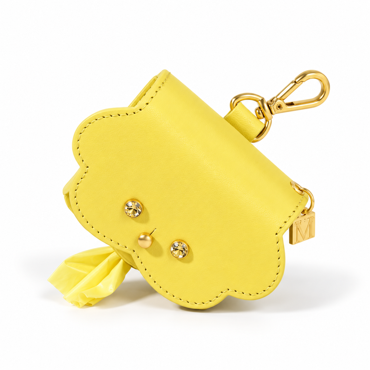 NEW｜予約商品【BERRY MARCH】Stella Poop Bag｜Lime Yellow