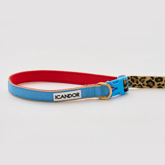 ★即納【正規販売店】iCANDOR  Gentle Leash Bolt＿LEOPARD