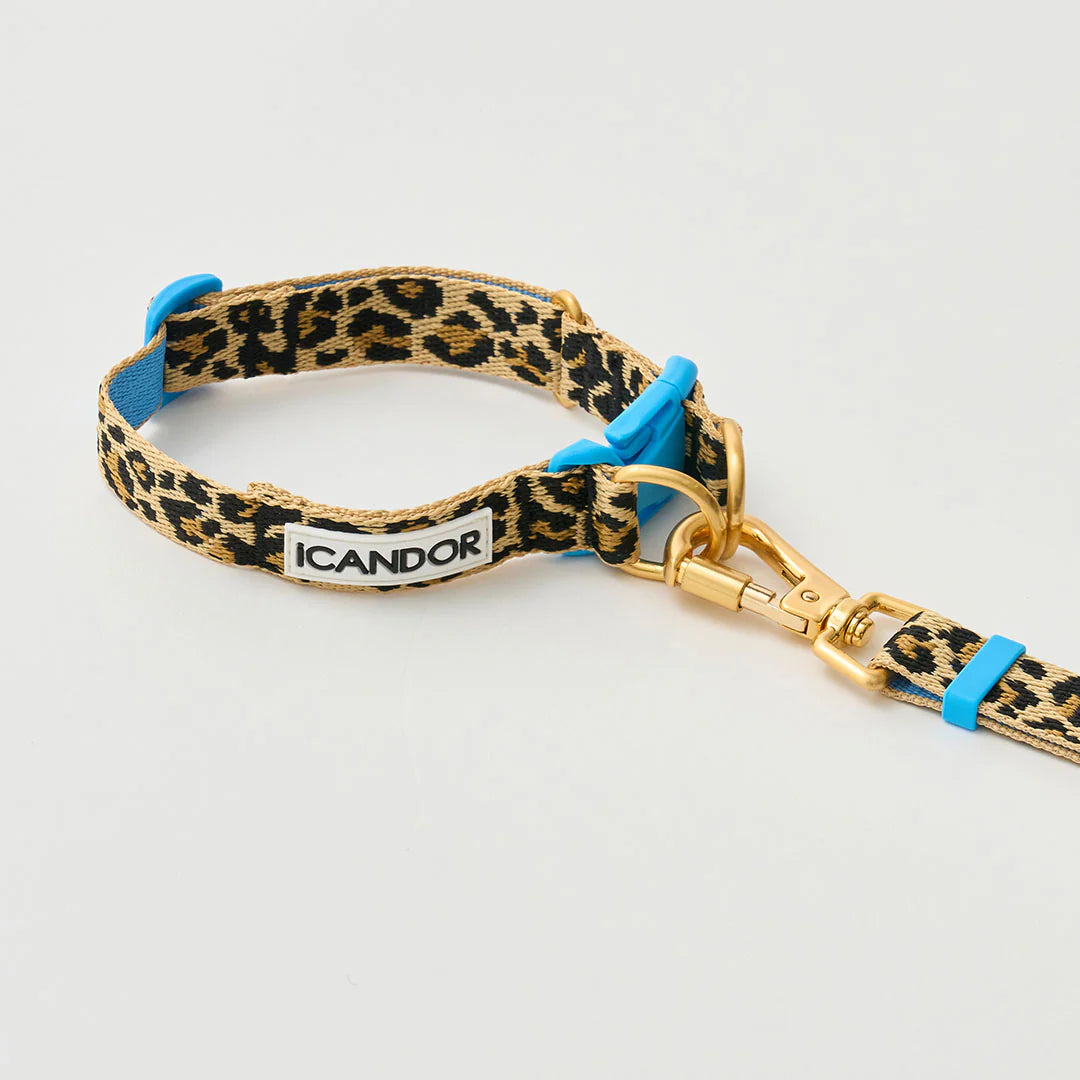 ★即納【正規販売店】iCANDOR  Gentle Leash Bolt＿LEOPARD
