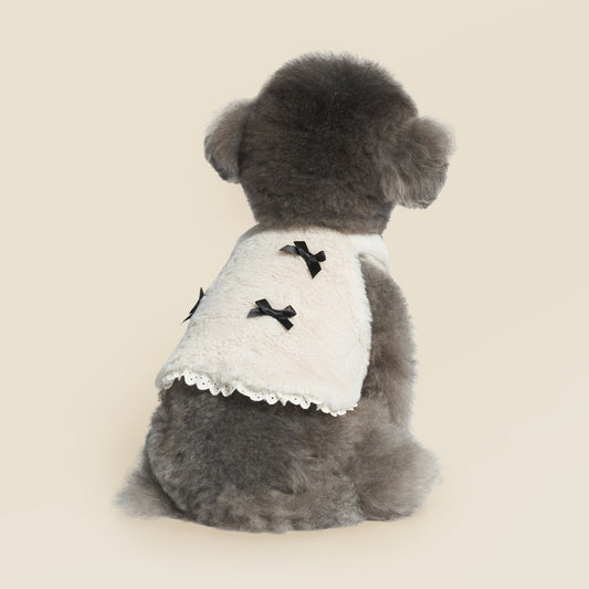 ★即納【MEANINGLUS】RIBBON FUR CROP | ミーニングロス リボンファー クロップ