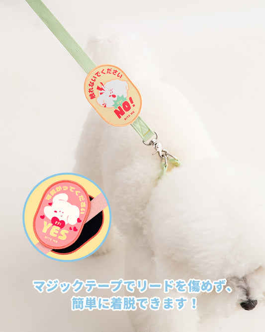 即納【BITEME】お散歩ワッペン ｜日本限定発売（３TYPES）