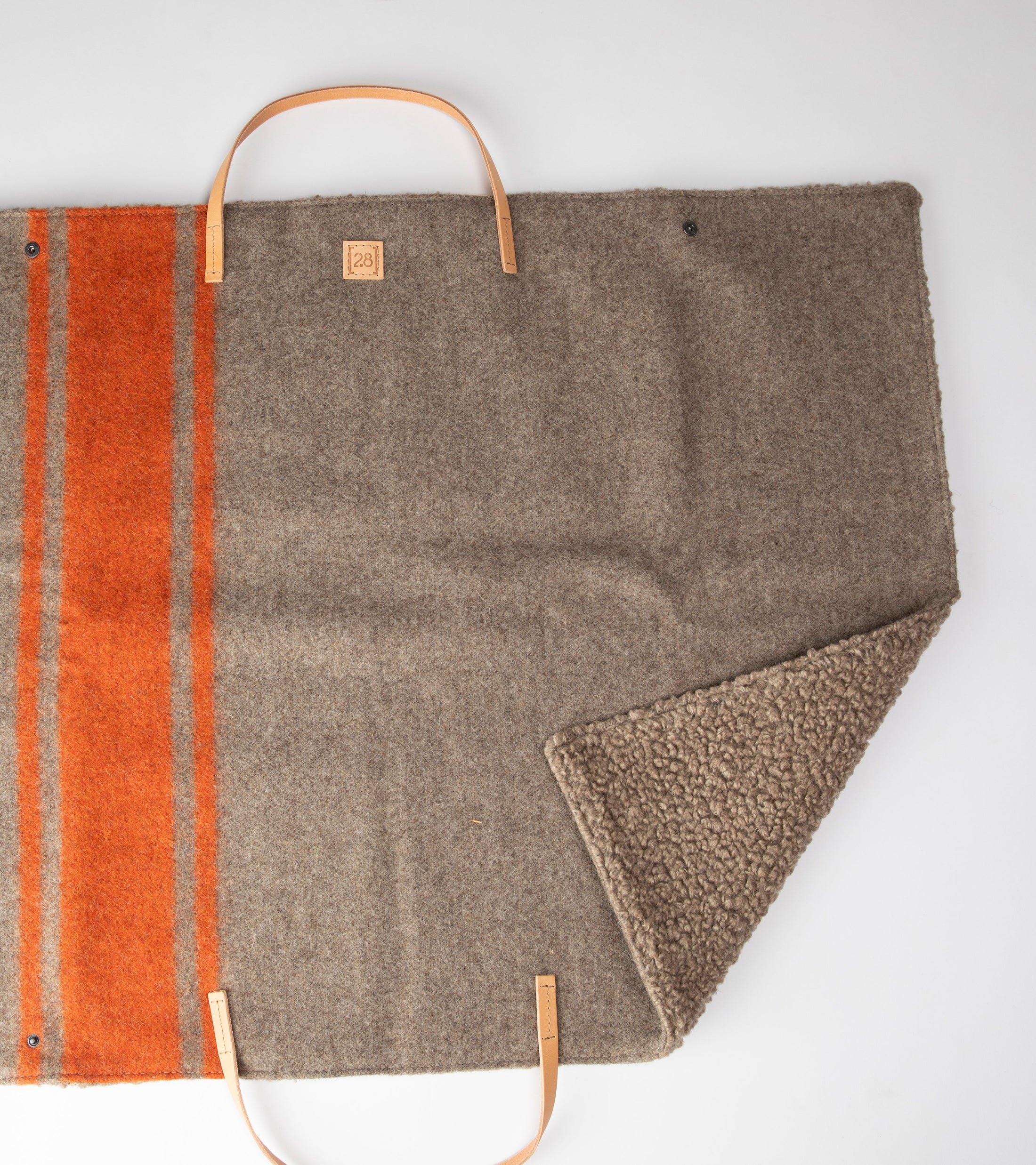 🇮🇹予約商品🇮🇹正規取扱店【2.8】STEVE DOG TRAVEL MAT RECYCLED WOOL Natural Orenji