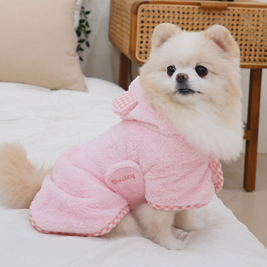 即納【Bailey】Dry Shower Robe｜Pink