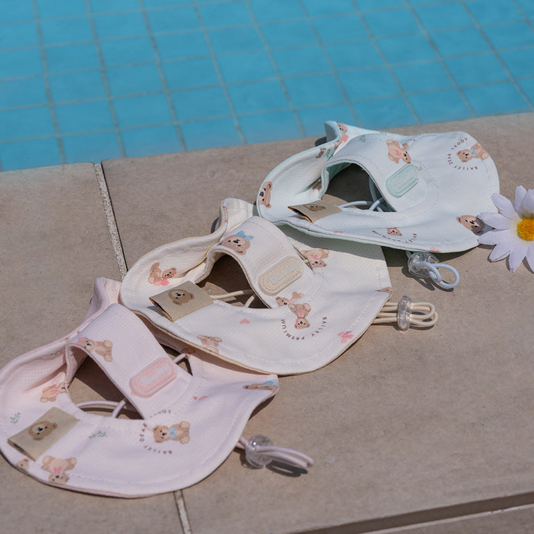 即納【Bailey】Cooling Teddy Cap｜ Ivory