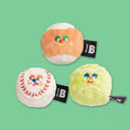 Gallery viewerに画像を読み込む, NEW｜即納【BITE ME】Mini Sports Ball Toy｜3 Pieces
