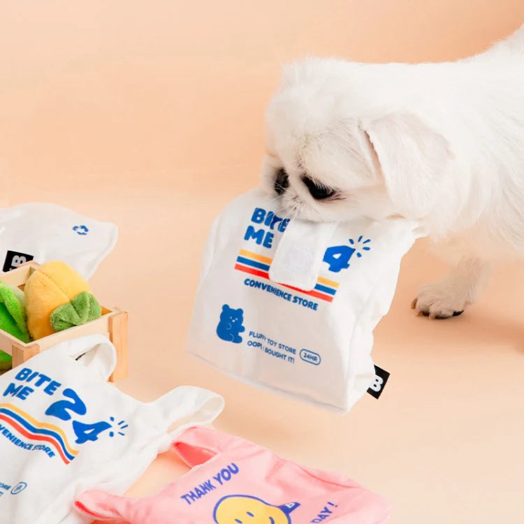 NEW｜即納【BITE ME】Crinkle Vinyls Pocket Toy