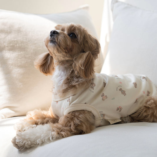 ★NEW★即納【正規販売店】🧸Bailey Pet テディ スリーブレス_ベージュ